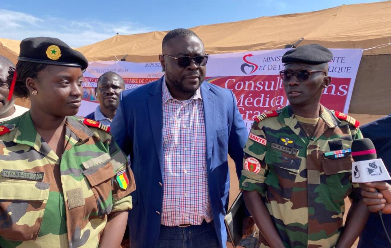 Santé pour tous : L'hôpital militaire de campagne de Goudomp, un espoir concret pour les populations