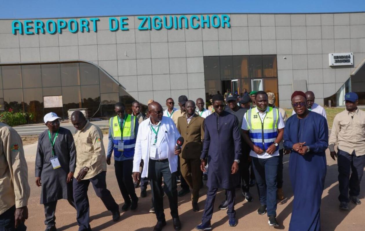 Aéroport de Ziguinchor : Diomaye Faye donne la bonne nouvelle