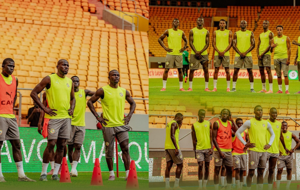 CAN 2025 : Les Lions reprennent l’entraînement après leur entrée réussie