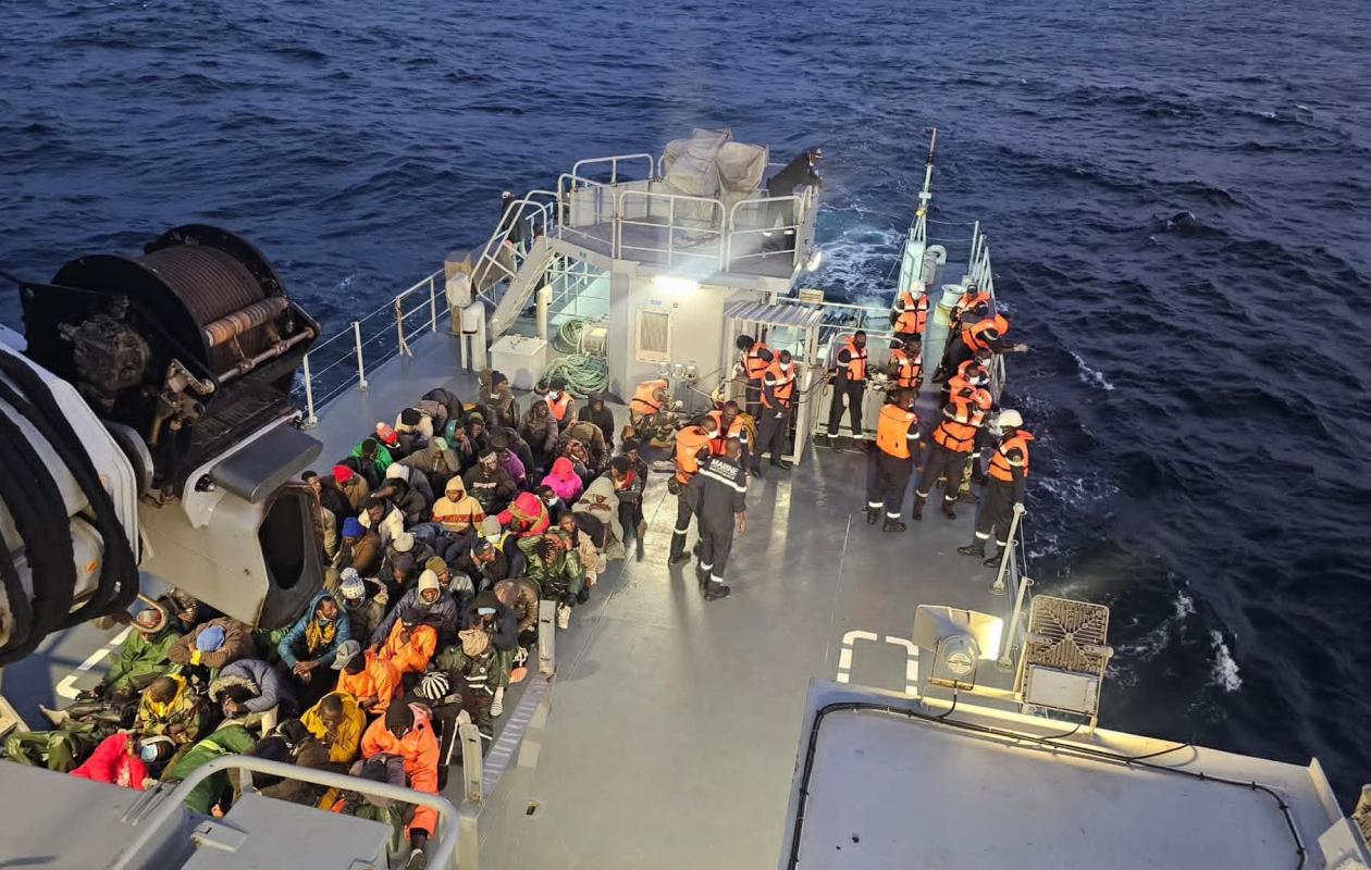 ÉMIGRATION IRRÉGULIÈRE : 174 candidats secourus par la Marine nationale