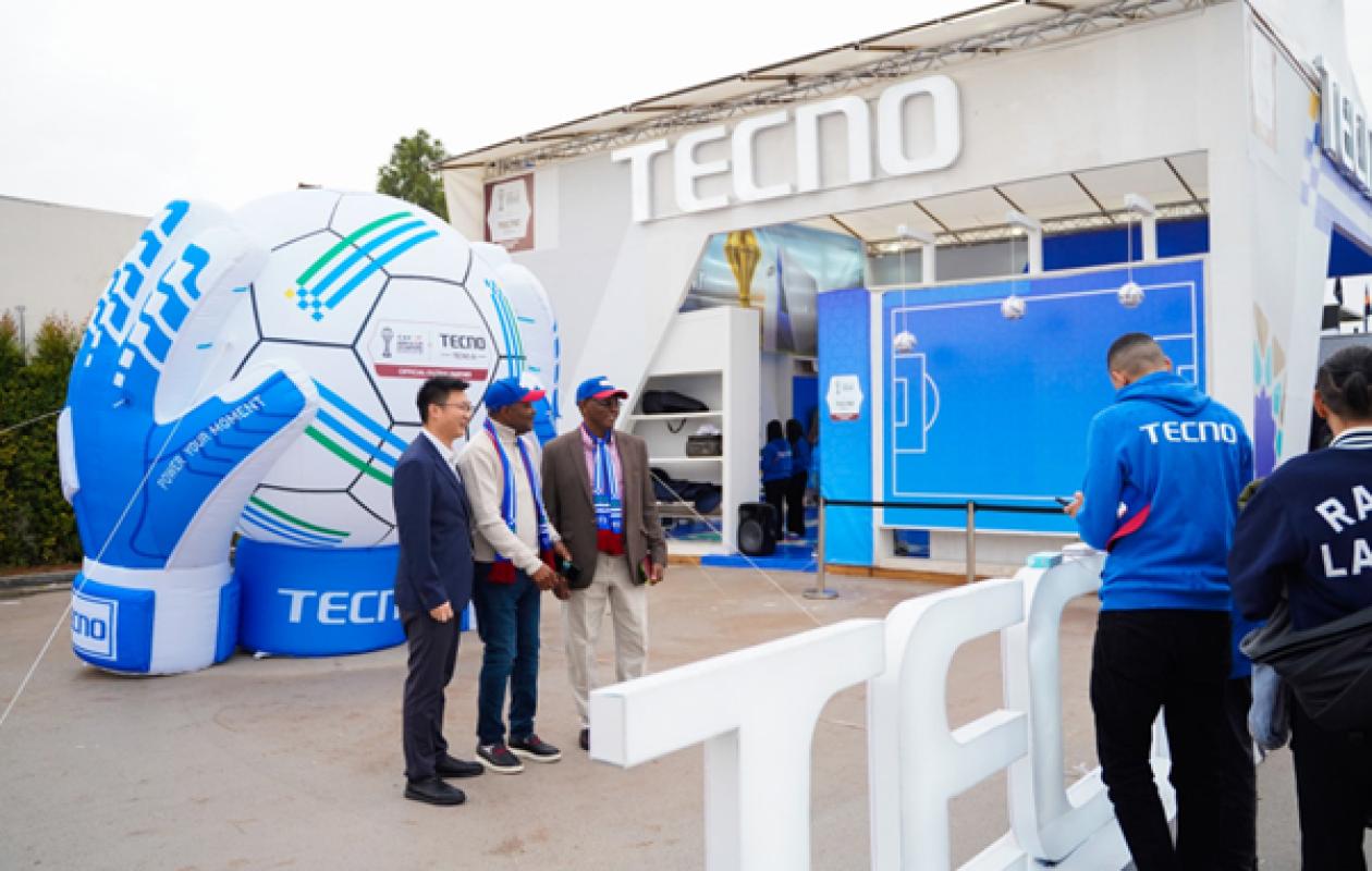TECNO déploie une expérience fan immersive à la CAN 2025 à travers des pop-up stores et des zones interactives au Maroc