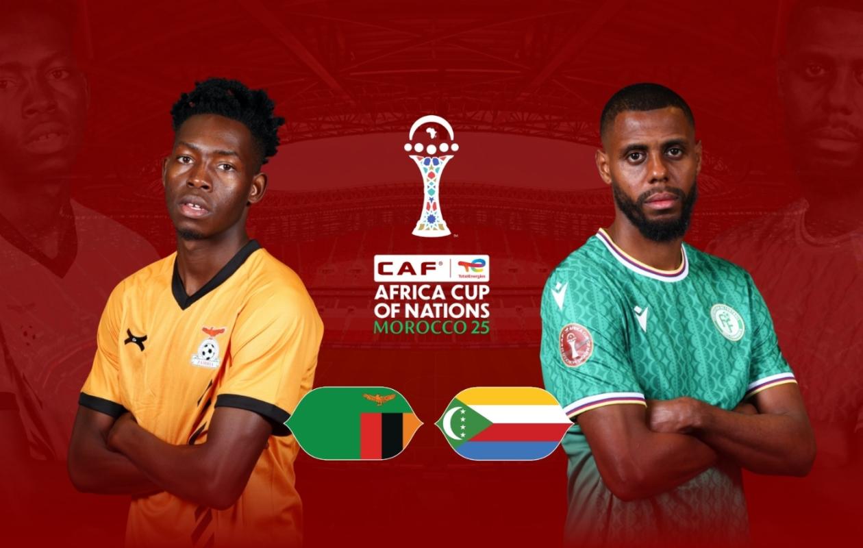 CAN Maroc-2025 : La Zambie accrochée par les Comores