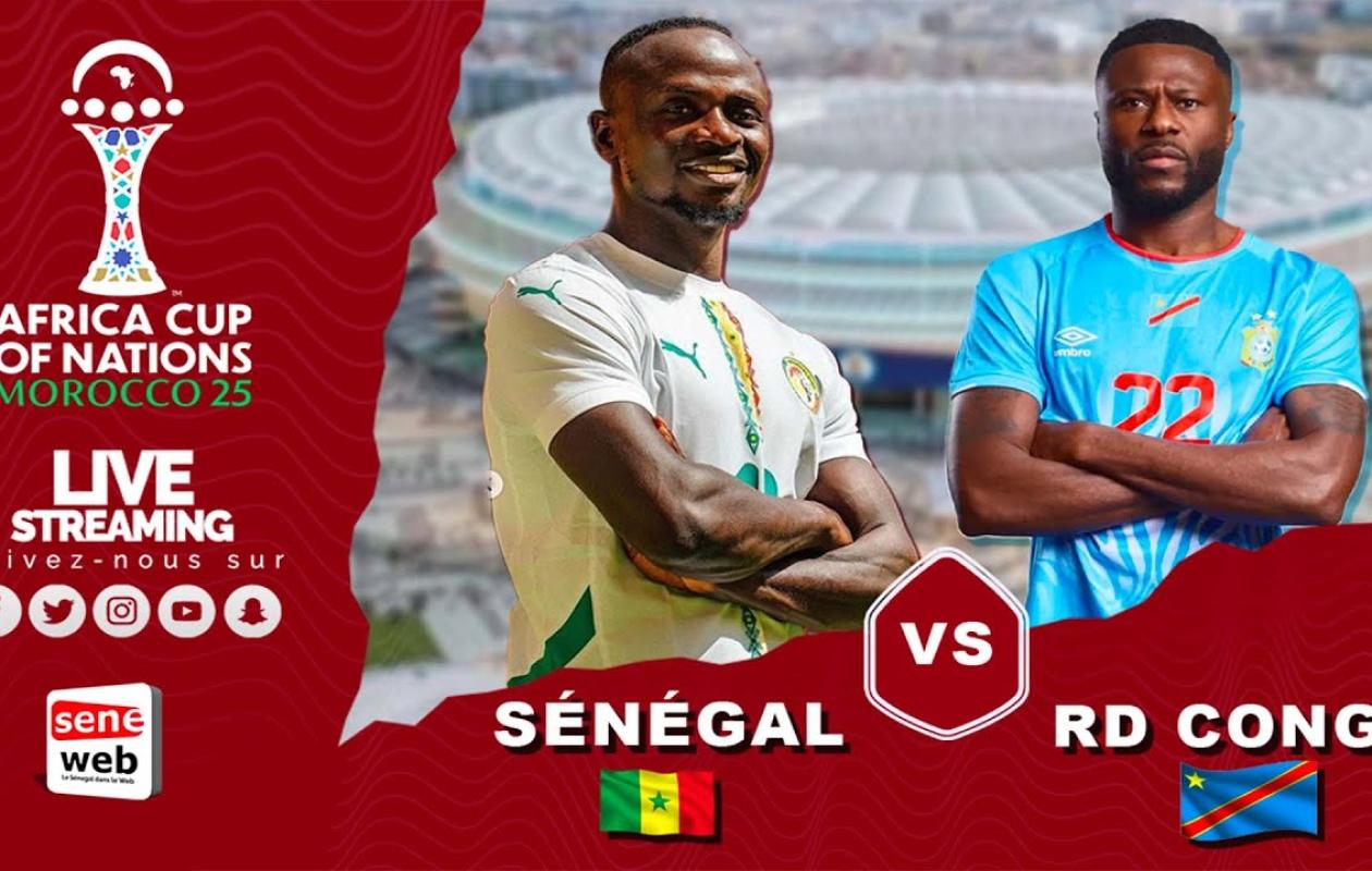 Sénégal vs RD Congo : Grand Plateau Spécial CAN en direct Avant-match & enjeux