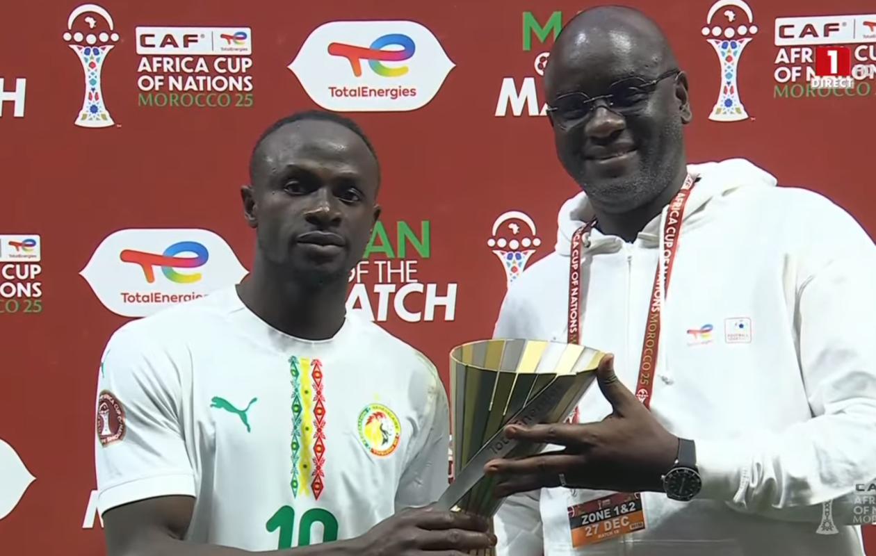 CAN 2025/Sénégal–RDC : Sadio Mané homme du match