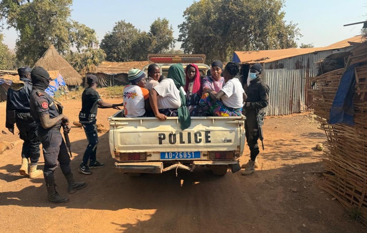 Frontière de Moussala : 124 ressortissants étrangers refoulés lors de vastes opérations de contrôle et de sensibilisation