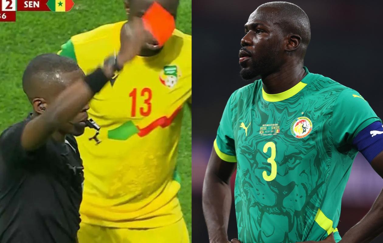 Carton rouge de Kalidou Koulibaly : Ce que dit le règlement de la CAF