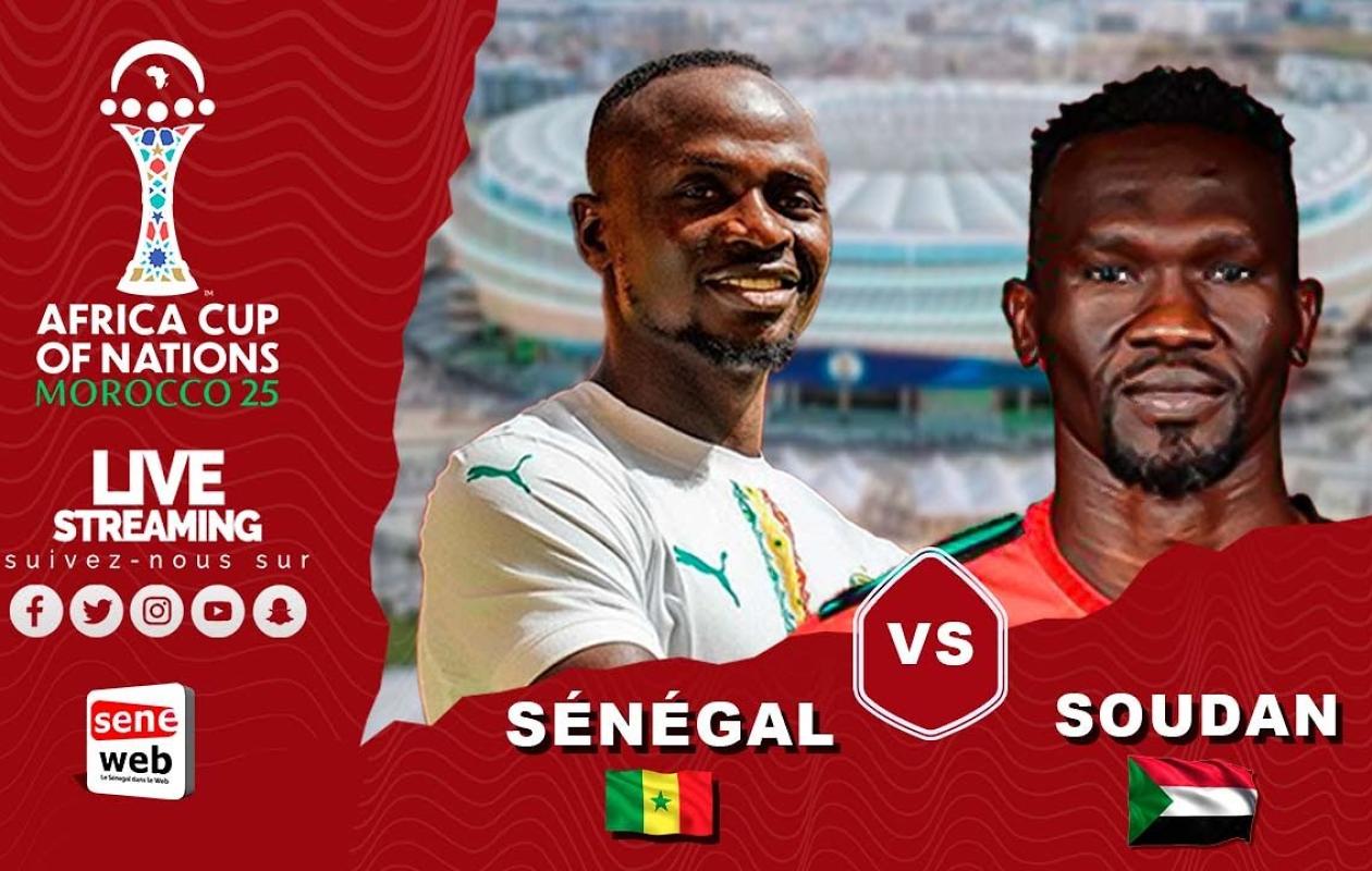 CAN 2025: Sénégal vs Soudan 🇸🇳🇸🇩 | Avant-match, enjeux et analyses en direct