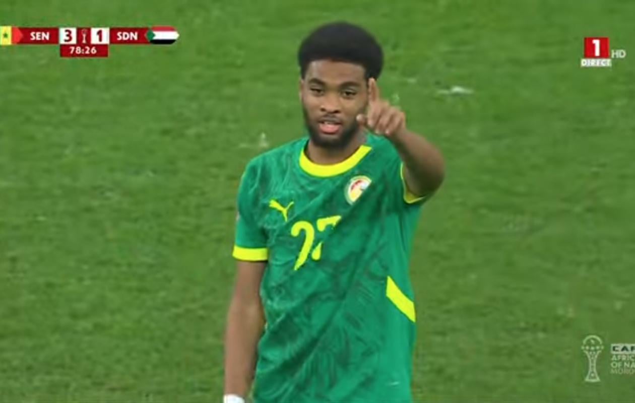 Can 2025/ Sénégal-Soudan: Ibrahim Mbaye marque le 3e but des Lions