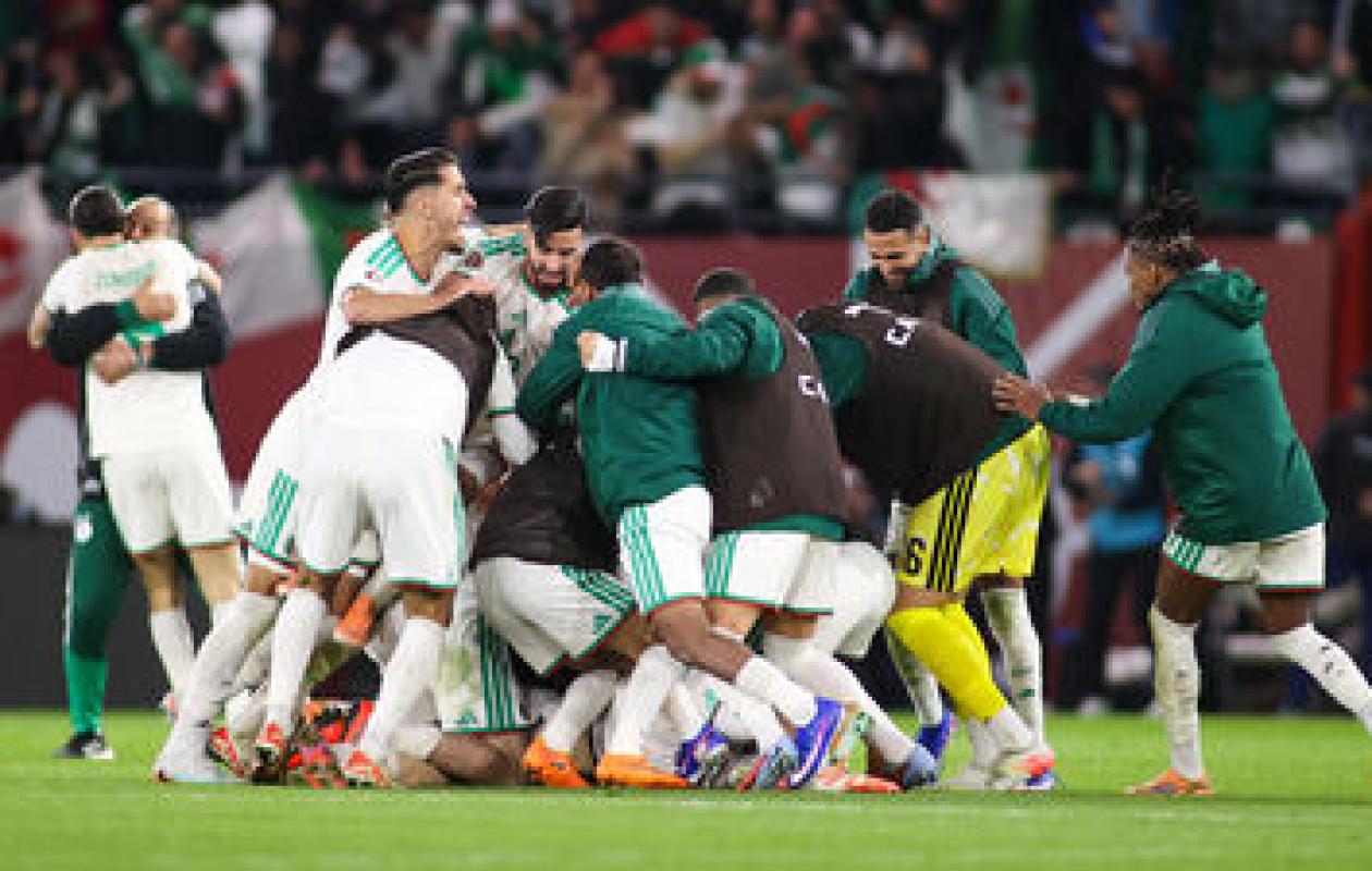 CAN Maroc-2025 : Boulbina crucifie la RD Congo et envoie l’Algérie en quarts