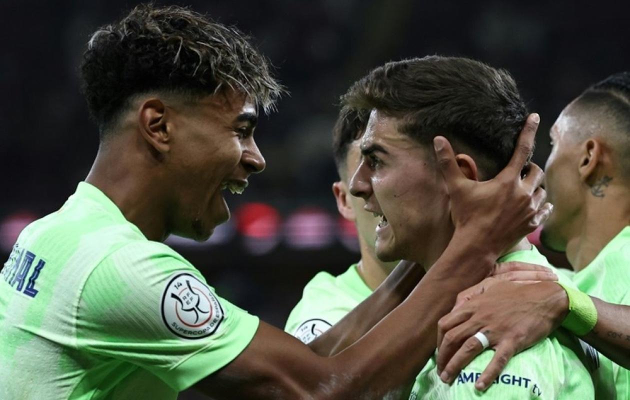 Supercoupe d’Espagne : Le Barça inflige une « manita » à l’Athletic et se qualifie pour la finale