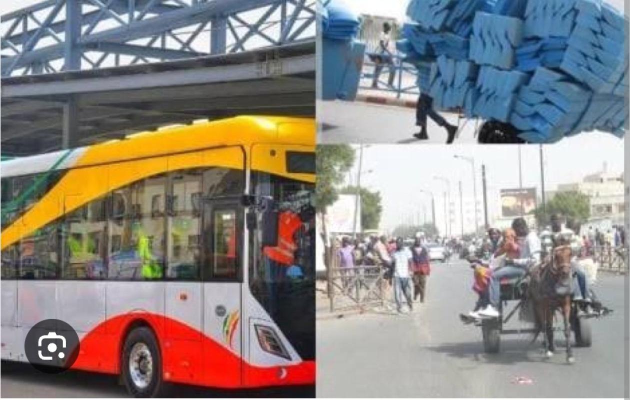 Tolérance zéro dans la zone BRT aux  Parcelles-Assainies: 19 charrettes et pousse-pousse mis en fourrière