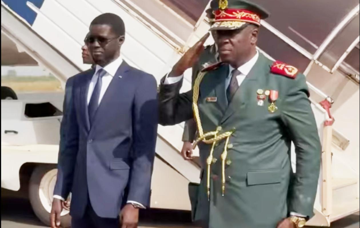 Mission présidentielle de haut niveau : Le Pr. Diomaye à Bissau