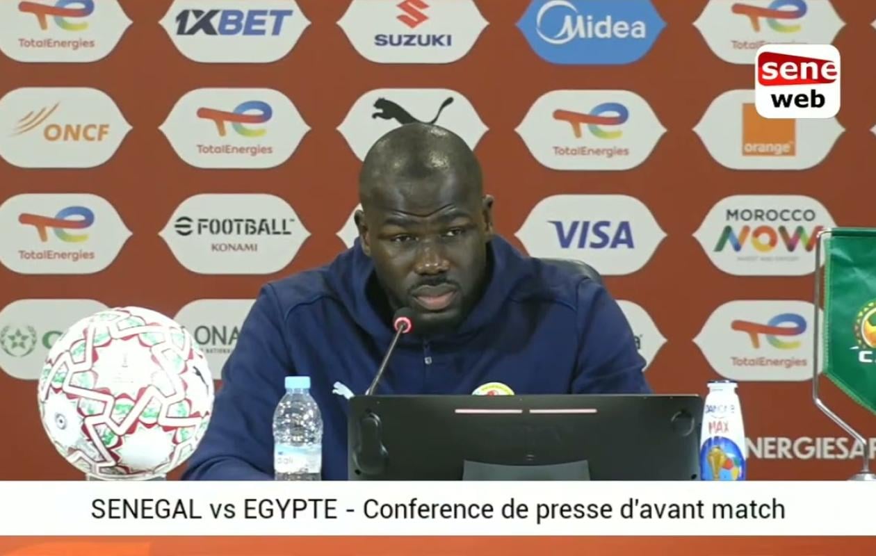 Sénégal–Égypte : « Chaque match a sa propre histoire », prévient Koulibaly
