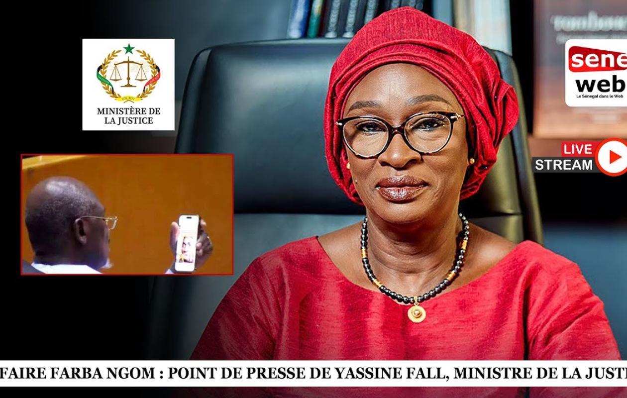 Suivez le Point de Presse de Yassine Fall, Ministre de la Justice