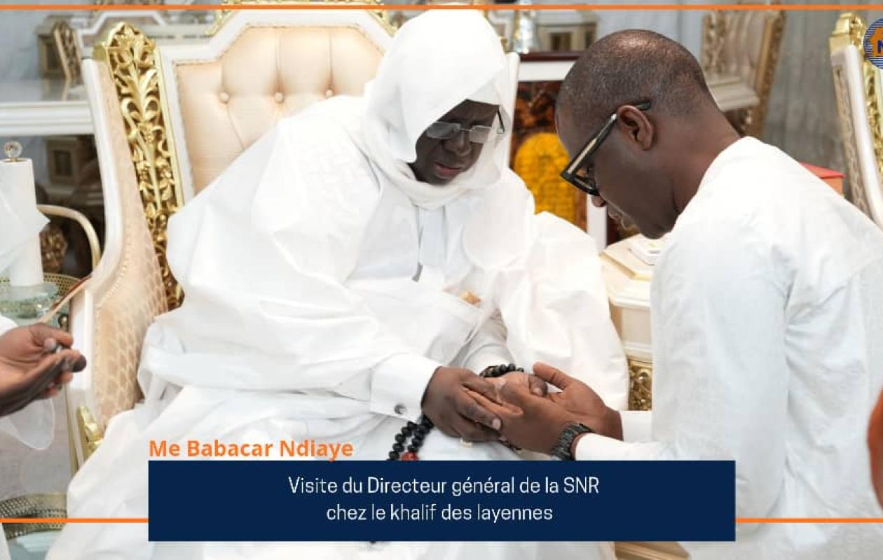 La Société Nationale de Recouvrement reçue par le Khalife Général des Layènes