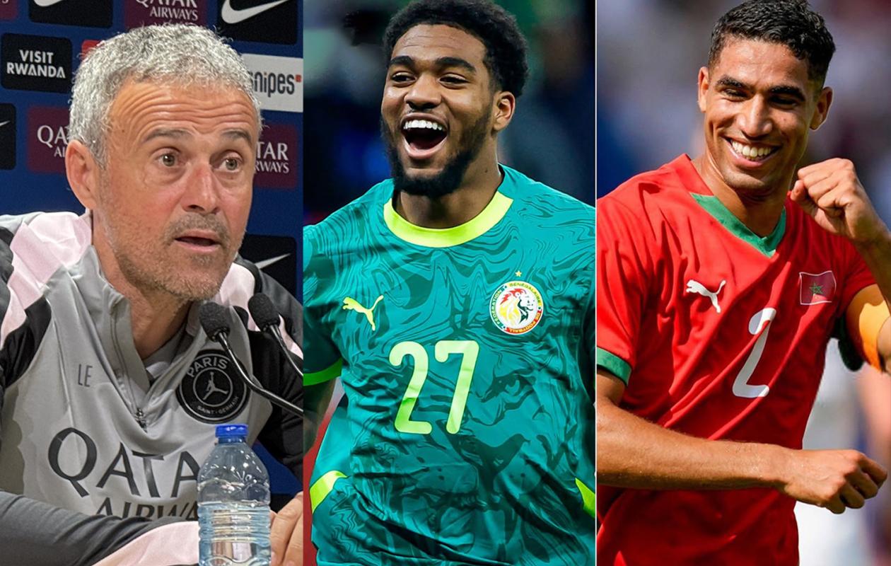 Ibrahim Mbaye vs Hakimi en finale de Can : Luis Enrique, leur coach au Psg, se prononce