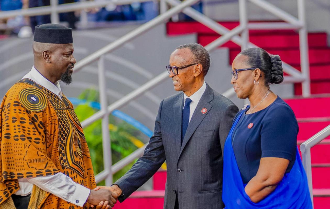 Paul Kagame à Conakry pour l’investiture du président Mamadi Doumbouya