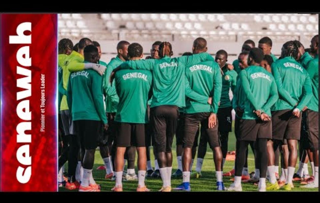 Can 2025 : ( SENEGAL vs MAROC ) Suivez la séance d'entraînement des Lions a Rabat