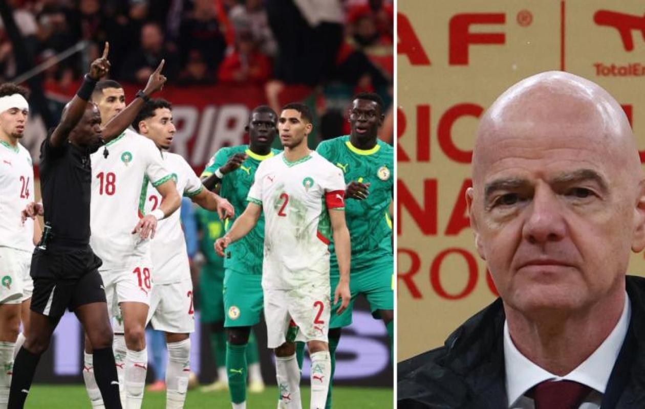 "C'est inacceptable" : La réaction de Gianni Infantino sur la décision des Sénégalais de quitter la pelouse