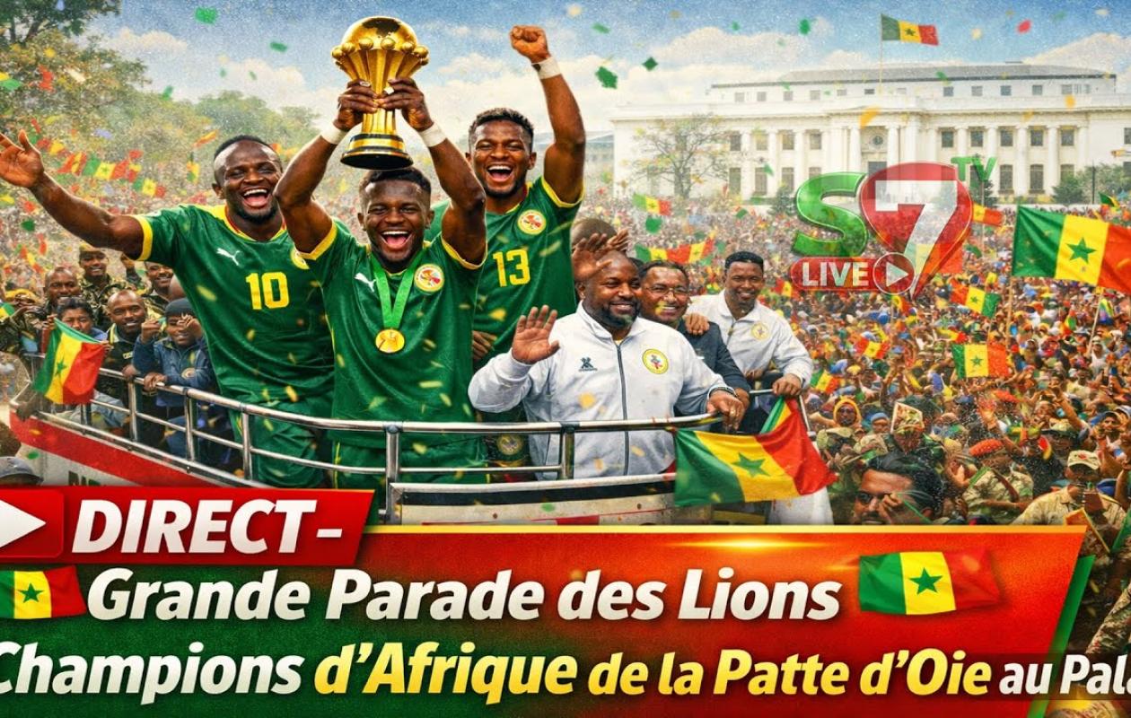 🔴 Direct - Patte D’oie: Départ grande Parade des Lions au Palais