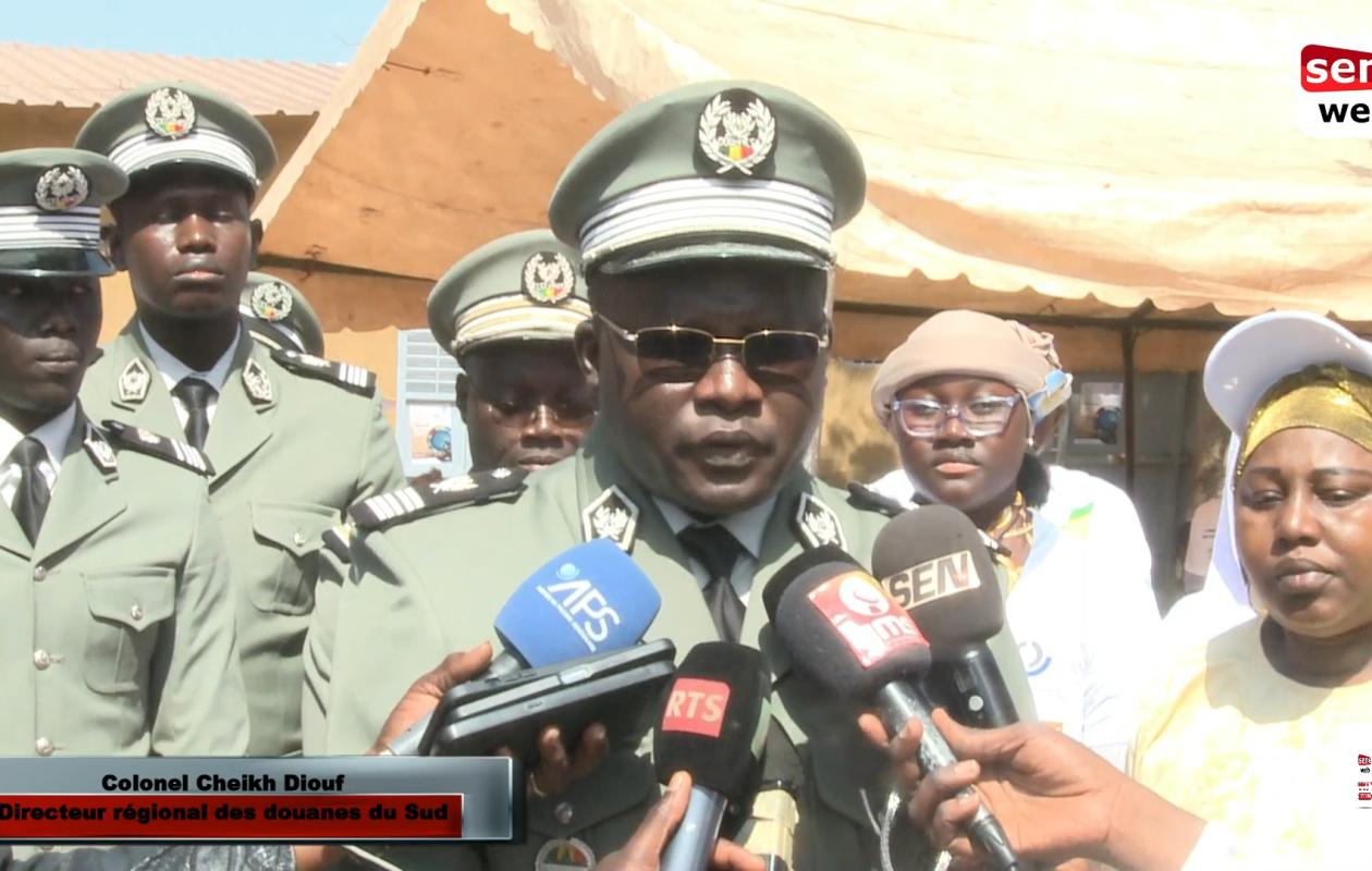 Ziguinchor : La douane sensibilise les élèves du lycée Peyrissac sur ses missions