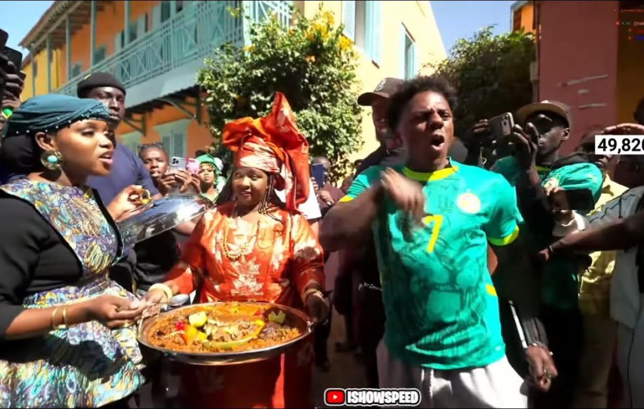 « Jolof Rice Battle » : Sénégal VS Nigeria, IShowSpeed fait son choix