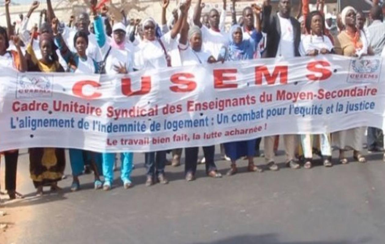 Congrès du Cusems : coup de tonnerre