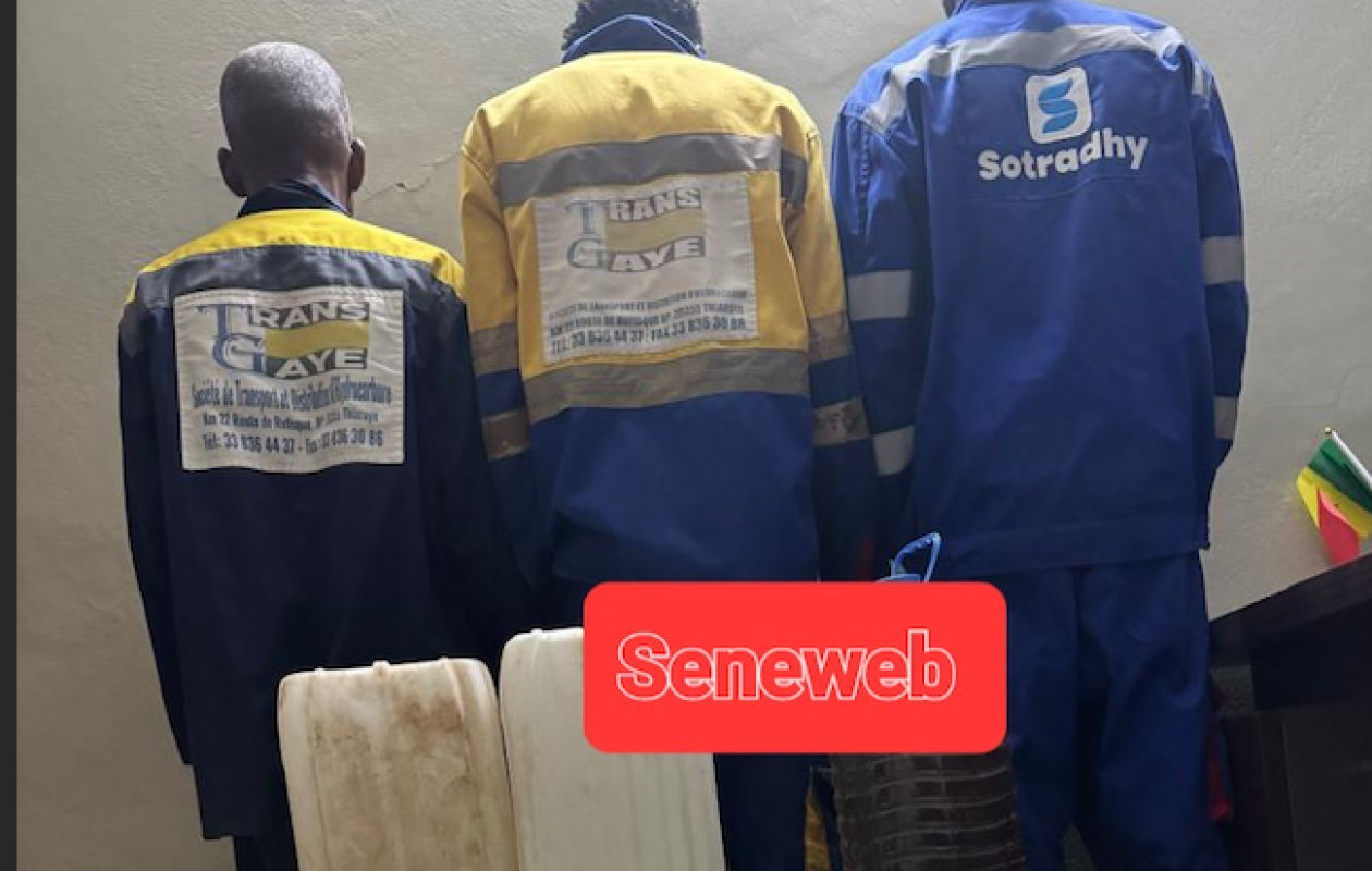 Vol à TRANS GAYE : Des employés surpris par la police de Rufisque en train de siphonner du carburant