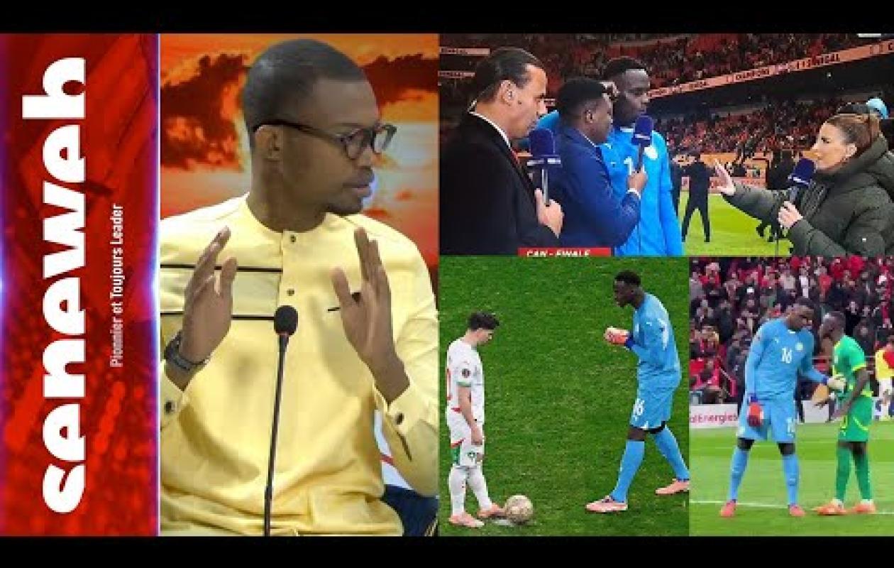 Réponse Salée de Édouard Mendy à Une Journaliste française Qui Prend Une Surprenante Décision...