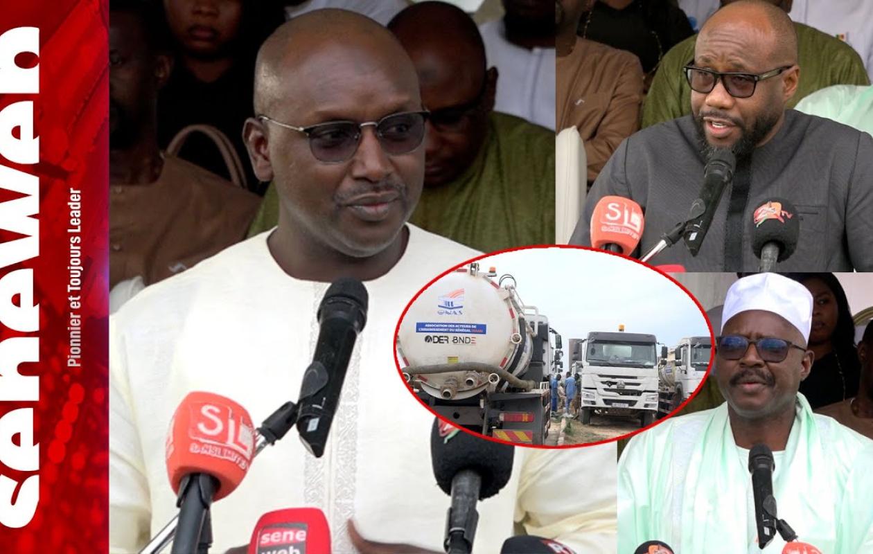 Remise de camions de vidange aux acteurs de l’assainissement : La BNDE au cœur de cette initiative structurante