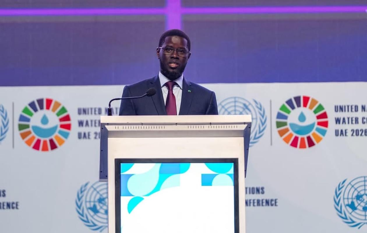 Eau et assainissement : Diomaye Faye appelle à une mobilisation internationale