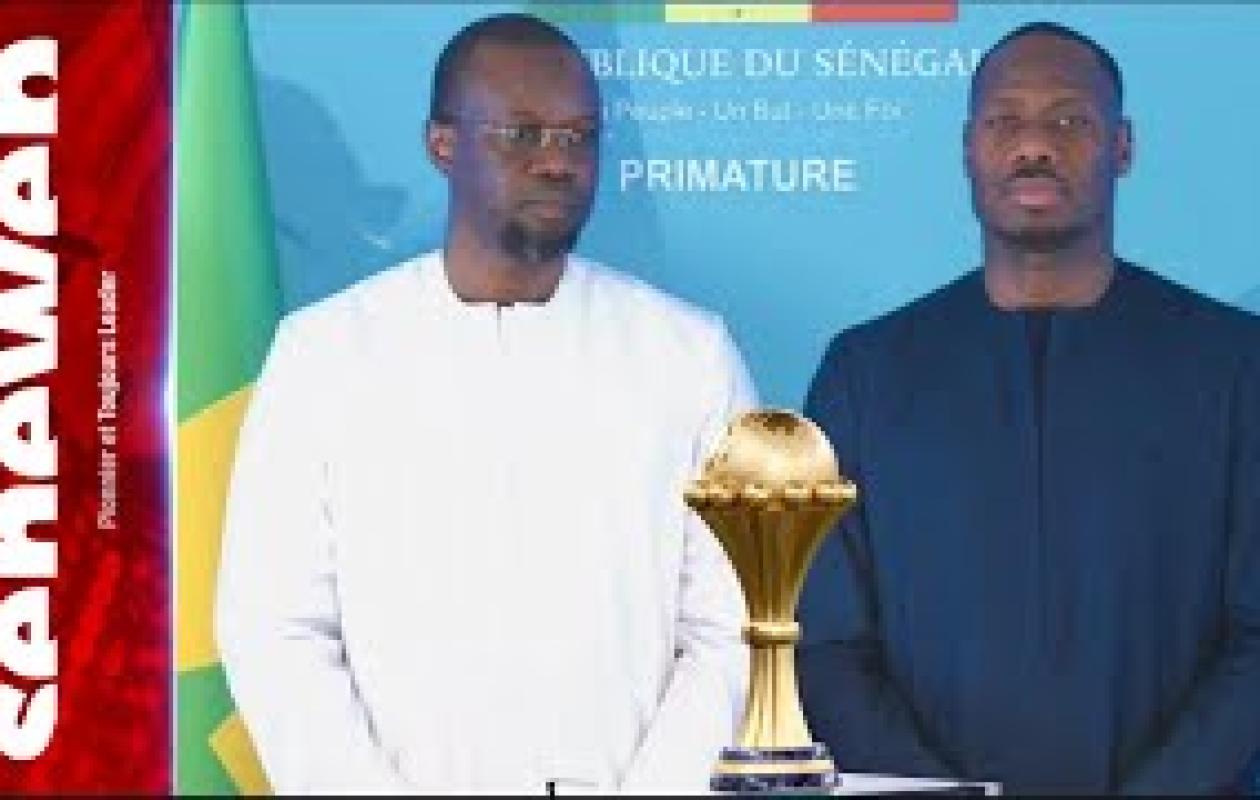Coupe d'Afrique: Suivez la Présentation du Trophée au PM Sonko