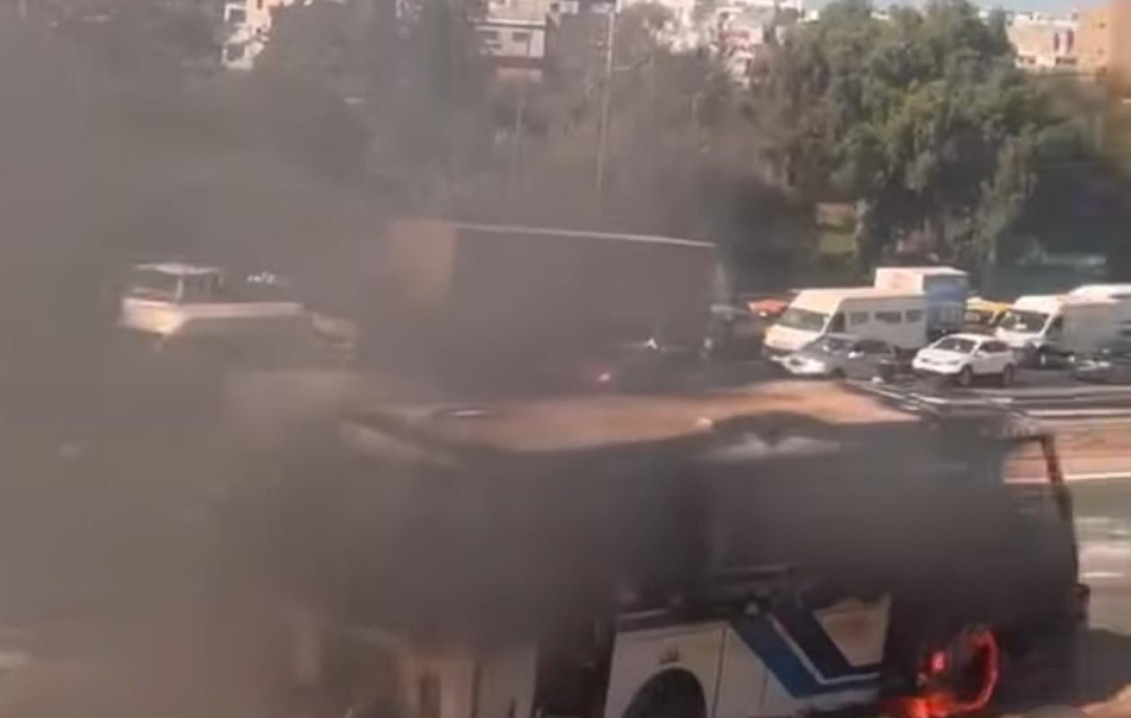 Accident mortel au Pont Mariama Niass : Un bus AFTU brûlé par des motocyclistes