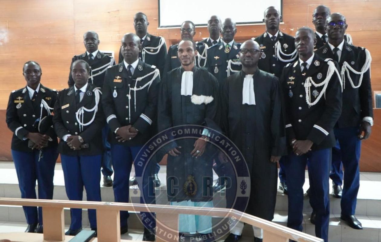 Justice: 220 militaires et paramilitaires prêtent serment devant le Tribunal  de Dakar