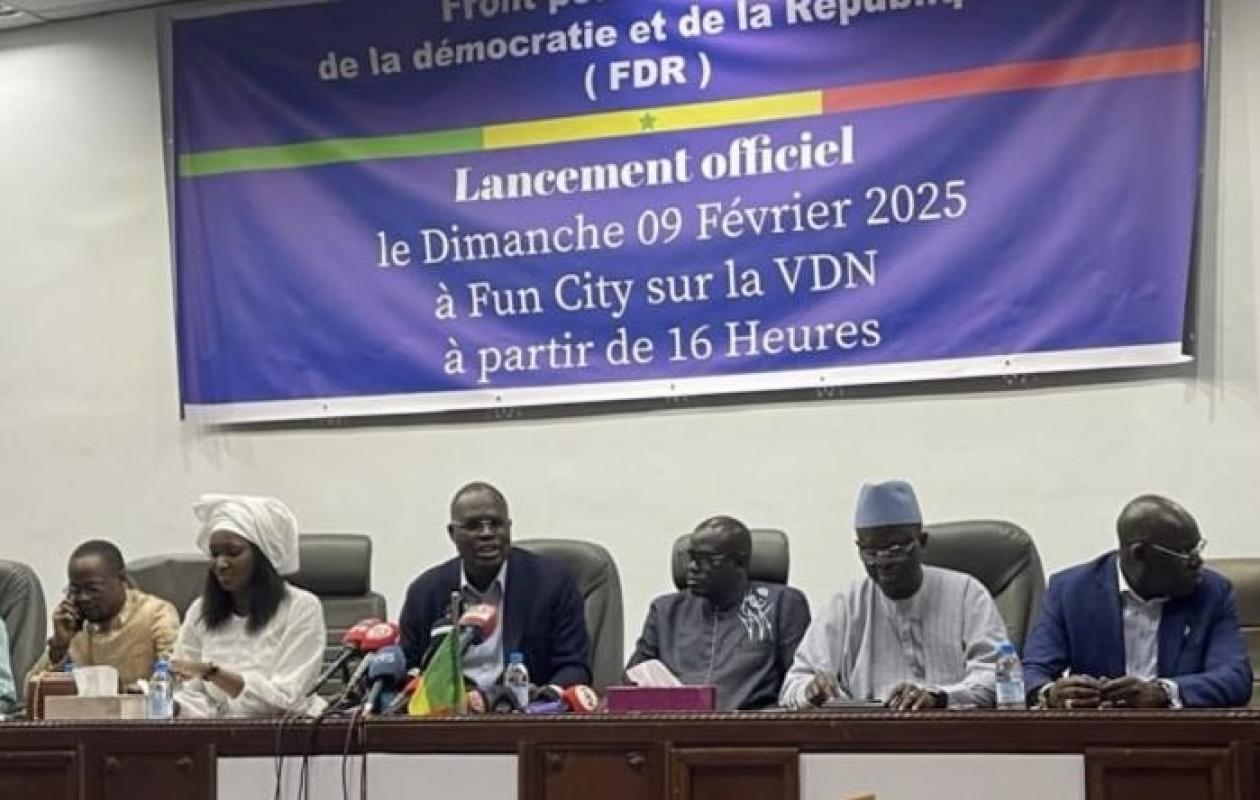 Élections municipales et départementales : Le FDR dénonce «la forfaiture du gouvernement »