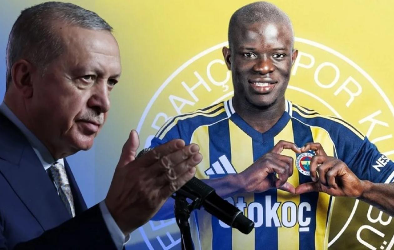 Turquie : Le président Recep Tayyip Erdogan impliqué dans le transfert de N'Golo Kanté à Fenerbahçe