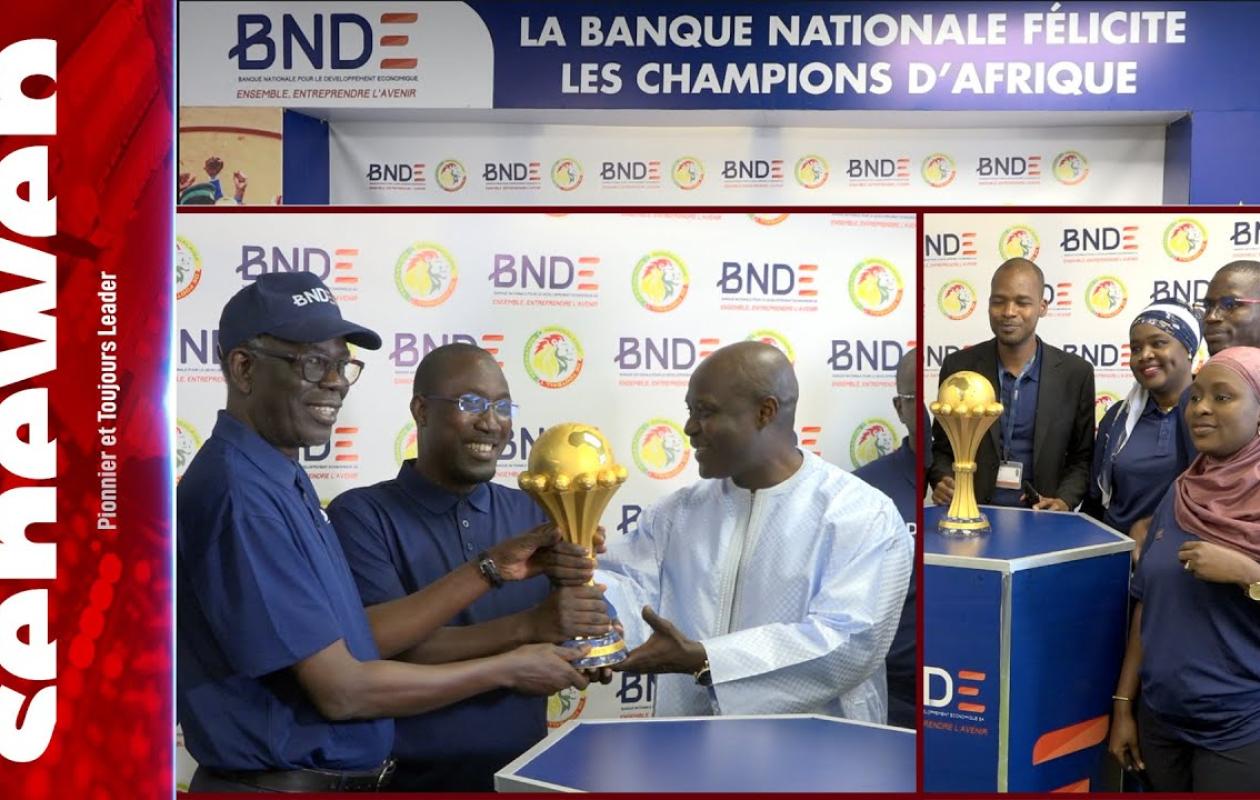 La BNDE célèbre le sacre des Lions