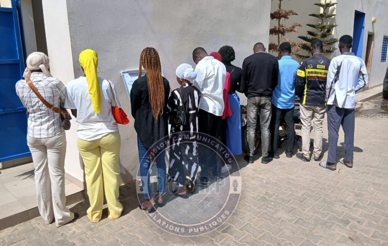 Coup de filet de la gendarmerie à Jaxaay : 10 escrocs de Qnet arrêtés, 45 personnes arnaquées avec de fausses promesses d'emploi