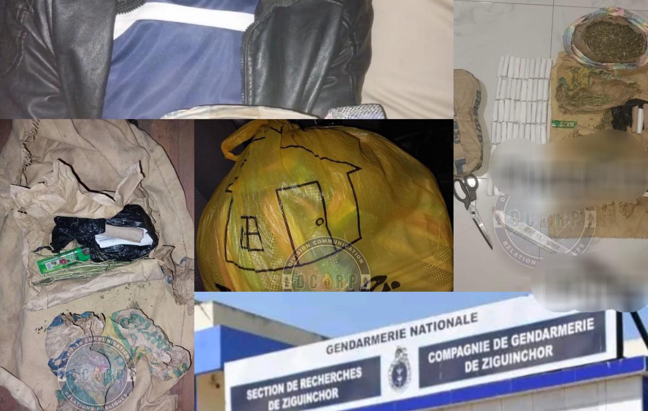 4 prostituées, 2 dealers arrêtés : la SR de Ziguinchor saisit 4 kg de drogue