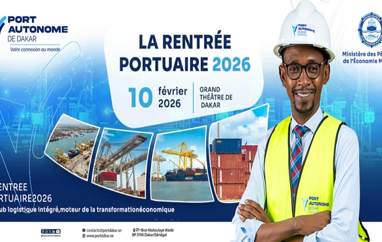 Le Port Autonome de Dakar annonce sa transformation lors de la Grande Rentrée Portuaire 2026
