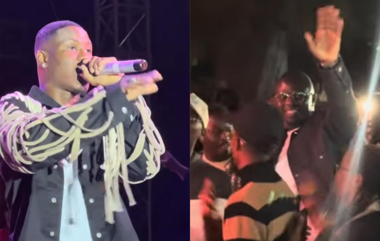 Ngagne Demba Touré au concert de Dip Doundou Guiss à la Maison de la Culture Douta Seck