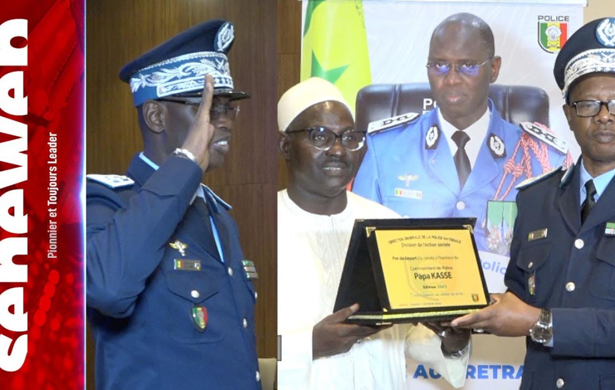 La Police nationale rend hommage à ses retraités de 2025