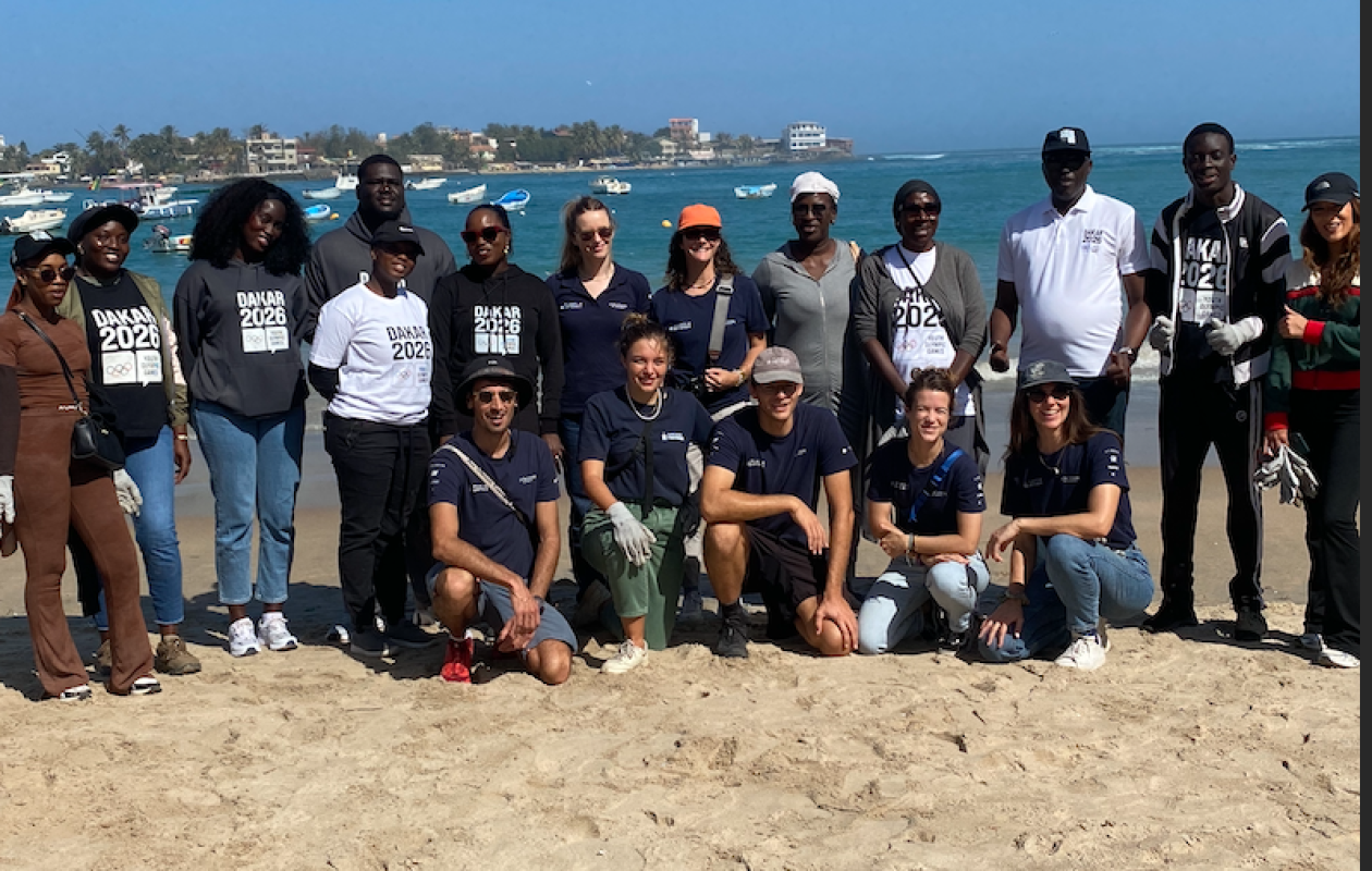 JOJ Dakar-2026 : Un "Clean Up Day" à Ngor pour promouvoir l’héritage environnemental des Jeux