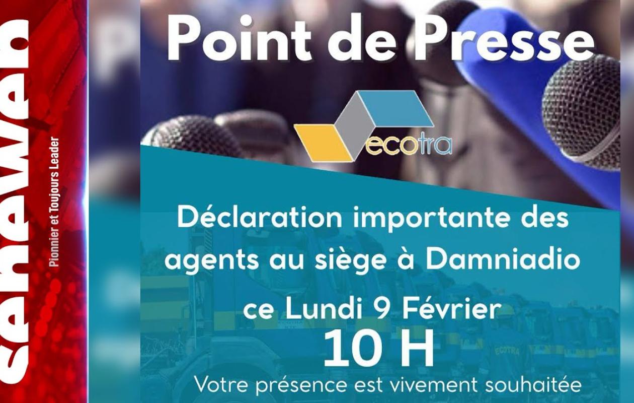 Direct : Déclaration importante des agents de ECOTRA