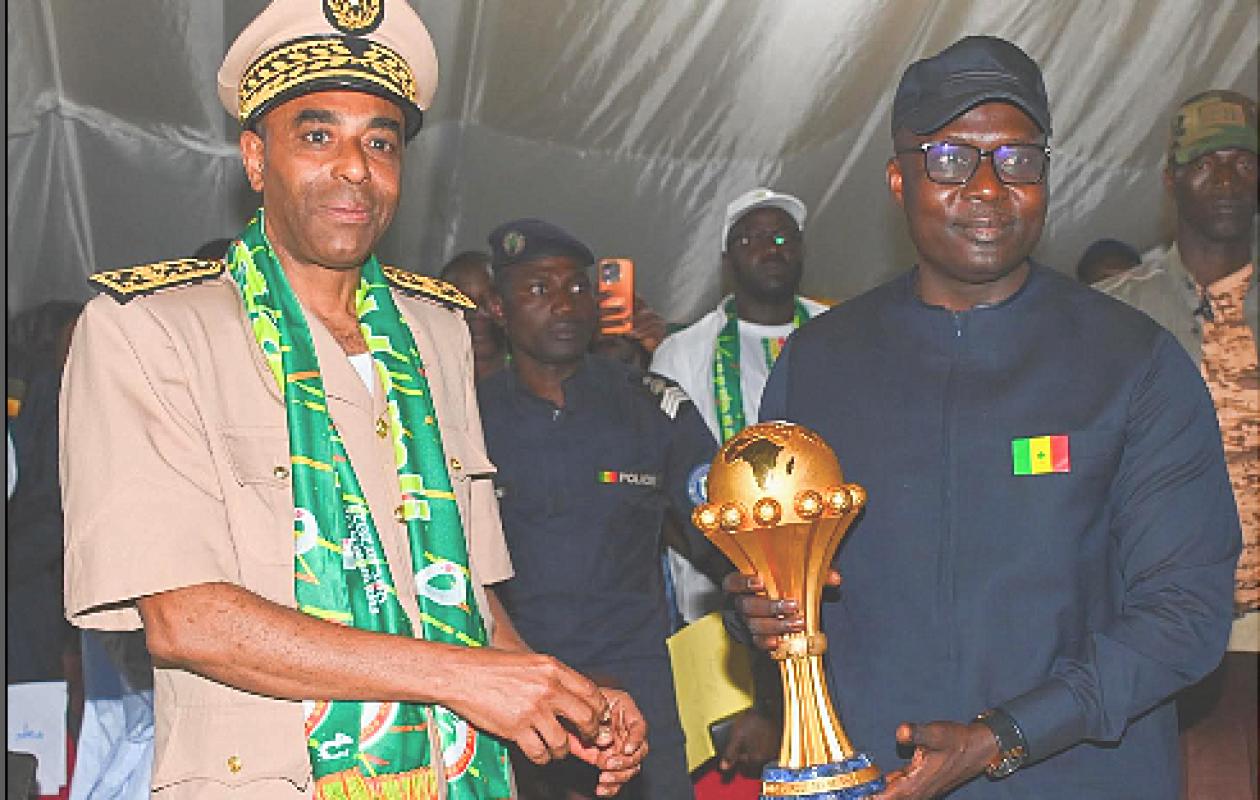 Le trophée de la CAN accueilli à Matam