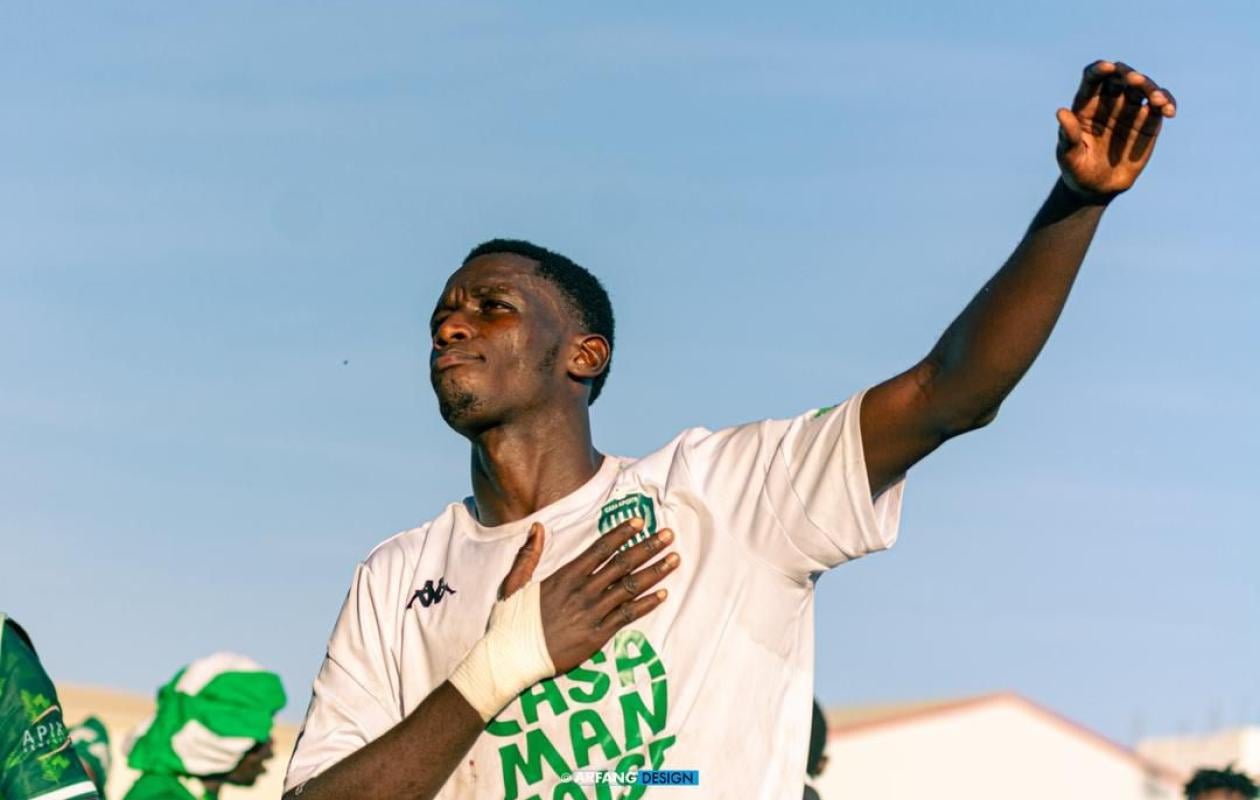 Co-meilleur buteur Ligue 1 : Boubacar Coly, affiche ses ambitions avec le Casa Sports