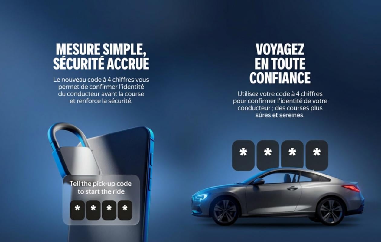 La confiance au volant : Yango sécurise vos déplacements avec un code unique