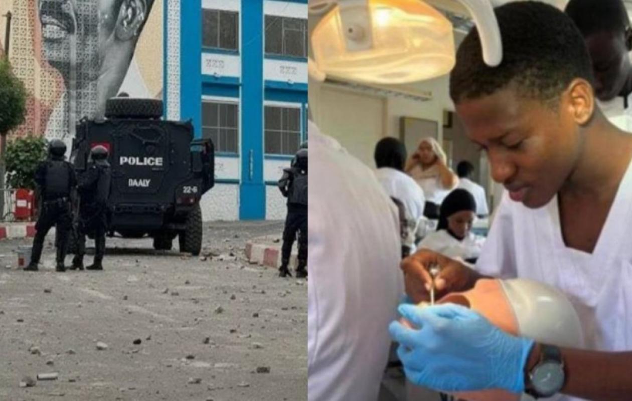 Heurts à l'UCAD : 105 arrestations, l'étudiant décédé aurait sauté du pavillon