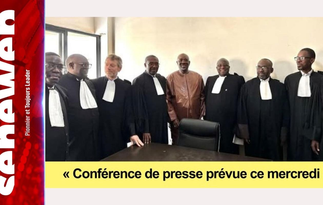 Suivez le point de presse des avocats de Farba Ngom