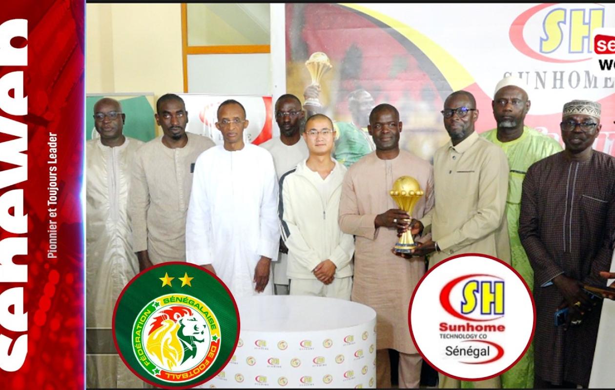 Tournée de la Coupe d’Afrique : Sunhome célèbre le trophée et renforce son partenariat avec la FSF